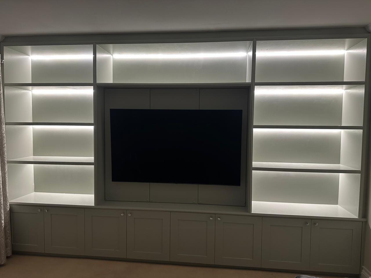 Connector being installed on site